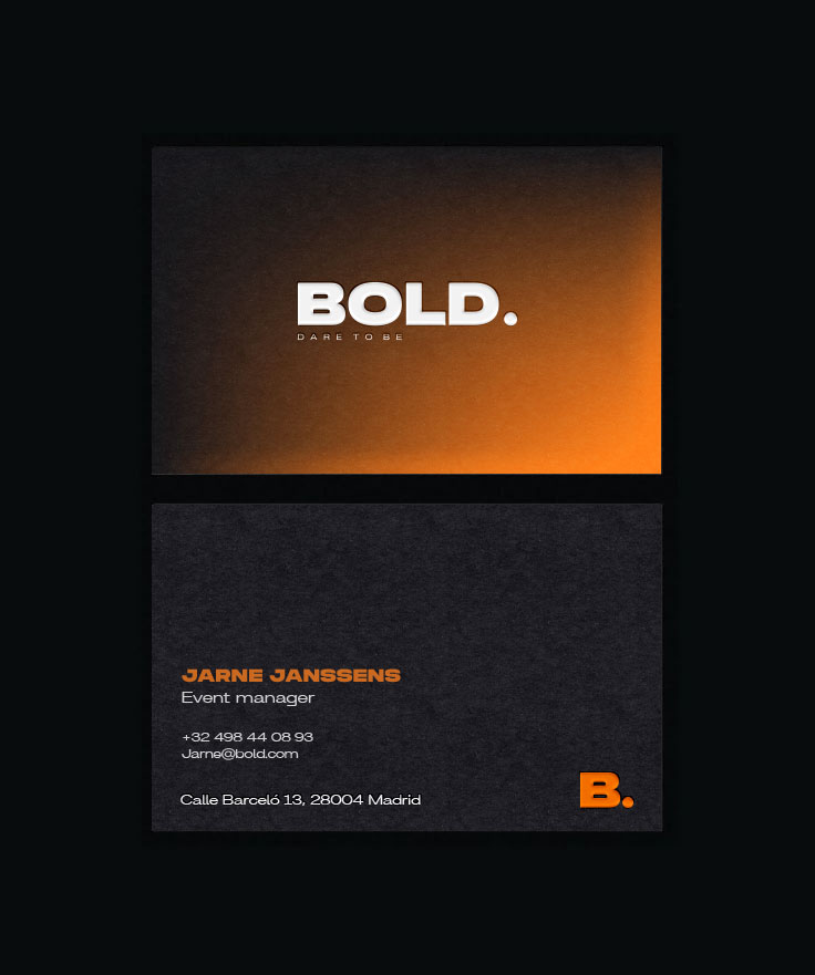 Bold-Business-card